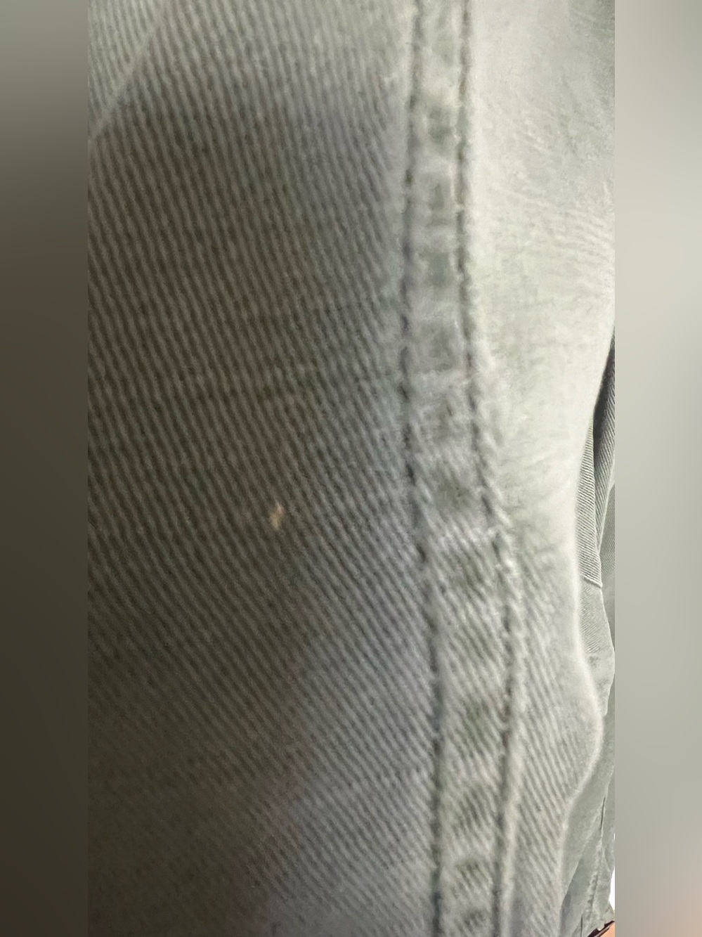 Sonoma Womens 1X Buttery Soft Linen Blend Crop Pants Green Pockets Travel - Picture 8 of 8